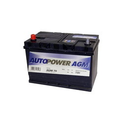 12V 70Ah AutoPower Akü AGM Start-Stop
