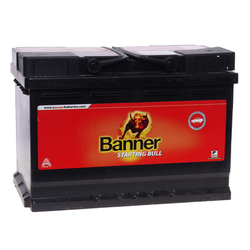 12V 72Ah Banner Starting Bull