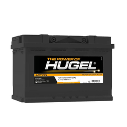 12V 72Ah Hugel Akü Action L3