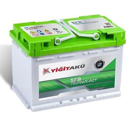 12V 72Ah Yiğit akü Start-Stop R+