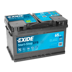 12V 80Ah Exide EFB Start-Stop Standard R+