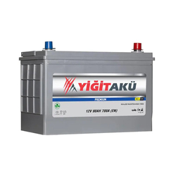 12V 90Ah Yiğit akü N70 Standart Kutup R+