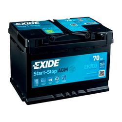 12V 95Ah Exide EFB Start-Stop High R+