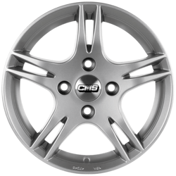 5.5X14" PCD 4X100 CMS CMS-485 ET36 Silver 67.1 mm