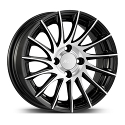 5.5X14" PCD 4X100 FD Wheels 403 ET35  67.1 mm BLACK DIAMOND