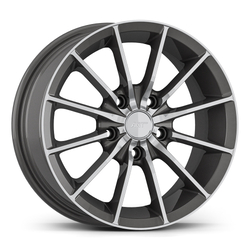 6.0X14" PCD 4X100 AGT Wheels 14004 ET35 67.10 mm TITAN DIAMOND