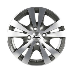 6.0X14" PCD 4X100 CMS 458 ET37 67.2 mm DIAMOND TITAN GLOSS