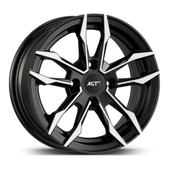 6.0X14" PCD 4X100 FD Wheels 461 BLACK DIAMOND ET35 67.1 mm