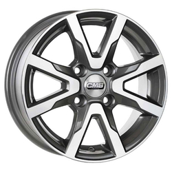 6.0X14" PCD 4x100 Jant CMS 1010 DG ET35 CB67.1 mm