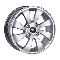 6.0X14" PCD 4X100 RC 133 SILVER ET35 67.1 mm