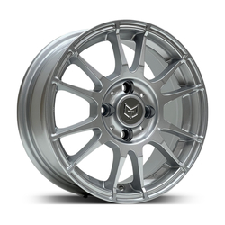 6.0X14" PCD 4x100 TORK 662 ET35 73.1 mm Full Silver