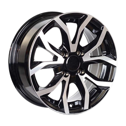 6.0X14" PCD 4X108 FD Wheels 434 BLACK DIAMOND ET25 67.1 mm