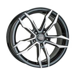 6.0X14" PCD 4X108 FD Wheels 461 GUN METAL DIAMOND ET25 65.1 mm