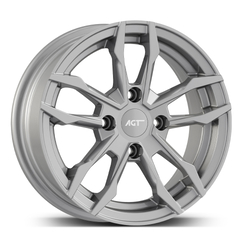 6.0X14" PCD 5X100 AGT Wheels 461 ET35 57.10 mm Full Silver