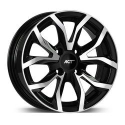 6.0X14" PCD4X108 AGT Wheels 434 ET35 GD 63.4 mm