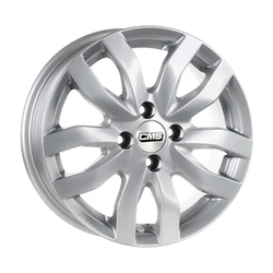 6.0X15" PCD 4X100 CMS 985 ET40 67.2 mm SILVER RACING