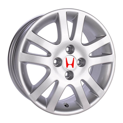 6.0X15" PCD 4X100 RC HONDA-VTEC-RC-236 SILVER ET45 56.1 mm