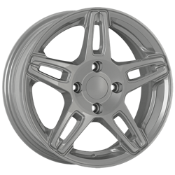6.0X15" PCD 4X105 AGT Wheels 15281 ET35 63.40 mm Full Silver