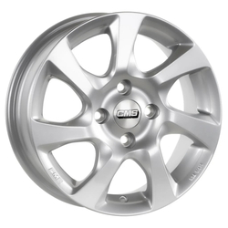 6.0X15" PCD 5X100 CMS 1059 ET43 57.10 mm Silver