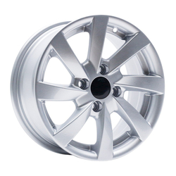 6.5X15" PCD 4X100 FD Wheels 531 FULL SILVER ET35 67.1 mm