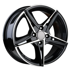 6.5X15" PCD 4X100 FD Wheels 546 ET35  67.1 mm BLACK DIAMOND