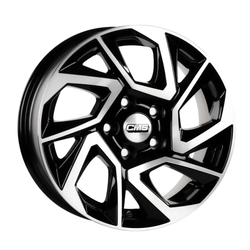 6.5X15" PCD 4X108 CMS CMS 979 BLACK DIAMOND GLOSS ET38 67.2 mm