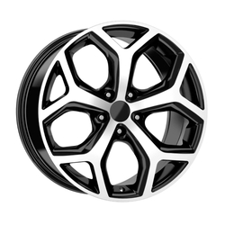6.5X15" PCD 4X108 FD Wheels 519 BLACK DIAMOND ET25 67.1 mm