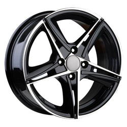 6.5X15" PCD 4X108 FD Wheels 546 BLACK DIAMOND ET25 67.1 mm