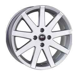 6.5X15" PCD 4X108 RC 275 SILVER ET20 65.1 mm