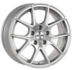 6.5X15" PCD 5X100 EMR Wheels G691-46 ET35 57.10 mm Silver