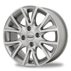 6.5X15" PCD 5X108 CMS 832 Diamond Silver Racing  ET40 67.2 mm