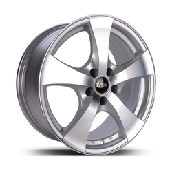 6.5X15" PCD 5X108 Tork TRK-248 ET35 Silver 73.1 mm