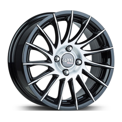 6.5X15" PCD 5X112 Carre CAR-503 ET35 Black Machined 66.6 mm