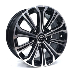 6.5X15" PCD 5X114 Kormetal 605 BLACK DIAMOND ET39 60.1 mm