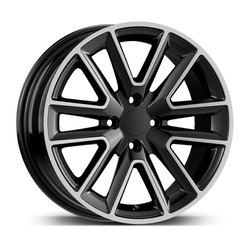 6.5X16" PCD 4X100 AGT Wheels 16274 ET37 60.10 mm Gloss Black Diamond