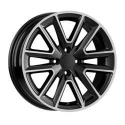 6.5X16" PCD 4X100 AGT Wheels 16274 ET37 67.10 mm Gloss Black Diamond