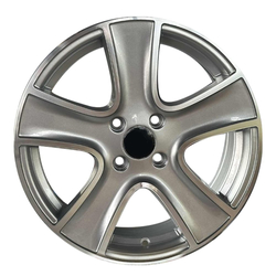 6.5X16" PCD 4X100 BK 720 SILVER ET40 60.1 mm