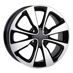 6.5X16" PCD 4x100 Truva Wheels 233 Gun Metal Grey Finish ET35 54.1 mm