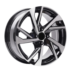 6.5X16" PCD 4X108 FD Wheels 16088 ET25  67.1 mm BLACK DIAMOND