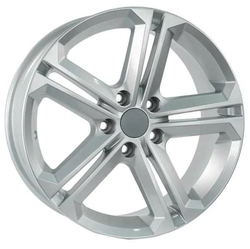 6.5X16" PCD 5X100 Sonic W7615 ET35 57.10 mm Silver Gloss