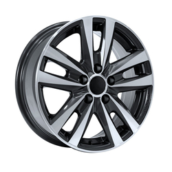 6.5X16" PCD 5X108 FD Wheels 639-2 GUN METAL DIAMOND ET35 67.1 mm