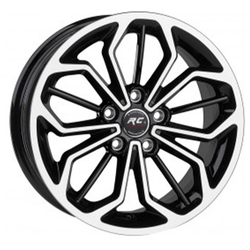 6.5X16" PCD 5x108 Truva Wheels 221 Black Finish ET35 63.4 mm