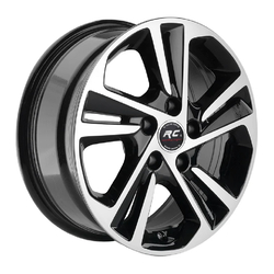 6.5X16" PCD 5X114.3 Arceo Wheels A108 BLACK DIAMOND ET40 67.1 mm