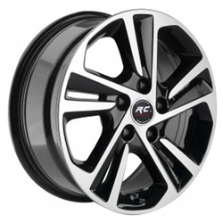6.5X16" PCD 5x114.3 Truva Wheels 108 Black Finish ET40 67.1 mm