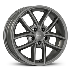 6.5X16" PCD 5X114 AGT Wheels 16255 ET38 Matt Titan 67.10 mm