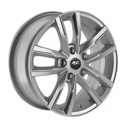 6.5X16" PCD 5X120 RC 134 SILVER ET35 65.1 mm