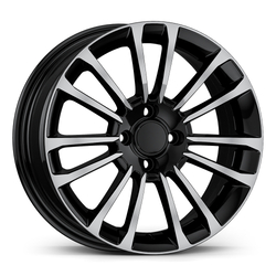 6.5X16" PCD 5X98 AGT Wheels 16279 ET39 58.10 mm Black Diamond