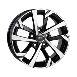 6.5X15" PCD 5x100 Truva Wheels 244 Black Finish ET35 57.1 mm