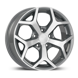 7.0X16" PCD 4X108 AGT Wheels 16019 ET35 63.40 mm Gun Metal Diamond