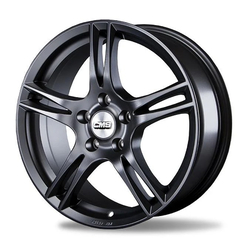 7.0X16" PCD 5X100 CMS 352 ET41 57.10 mm Complete Matt Black